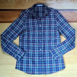 UO Clark & Wolff plaid shirt XS
